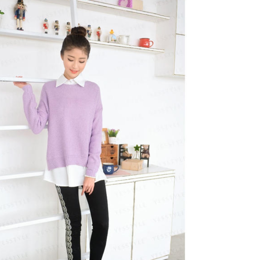 59 Seconds Side Slit Sweater